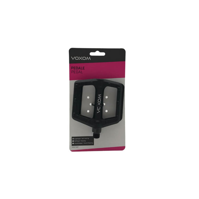 Voxom MTB Flat Pedale Pe24 schwarz