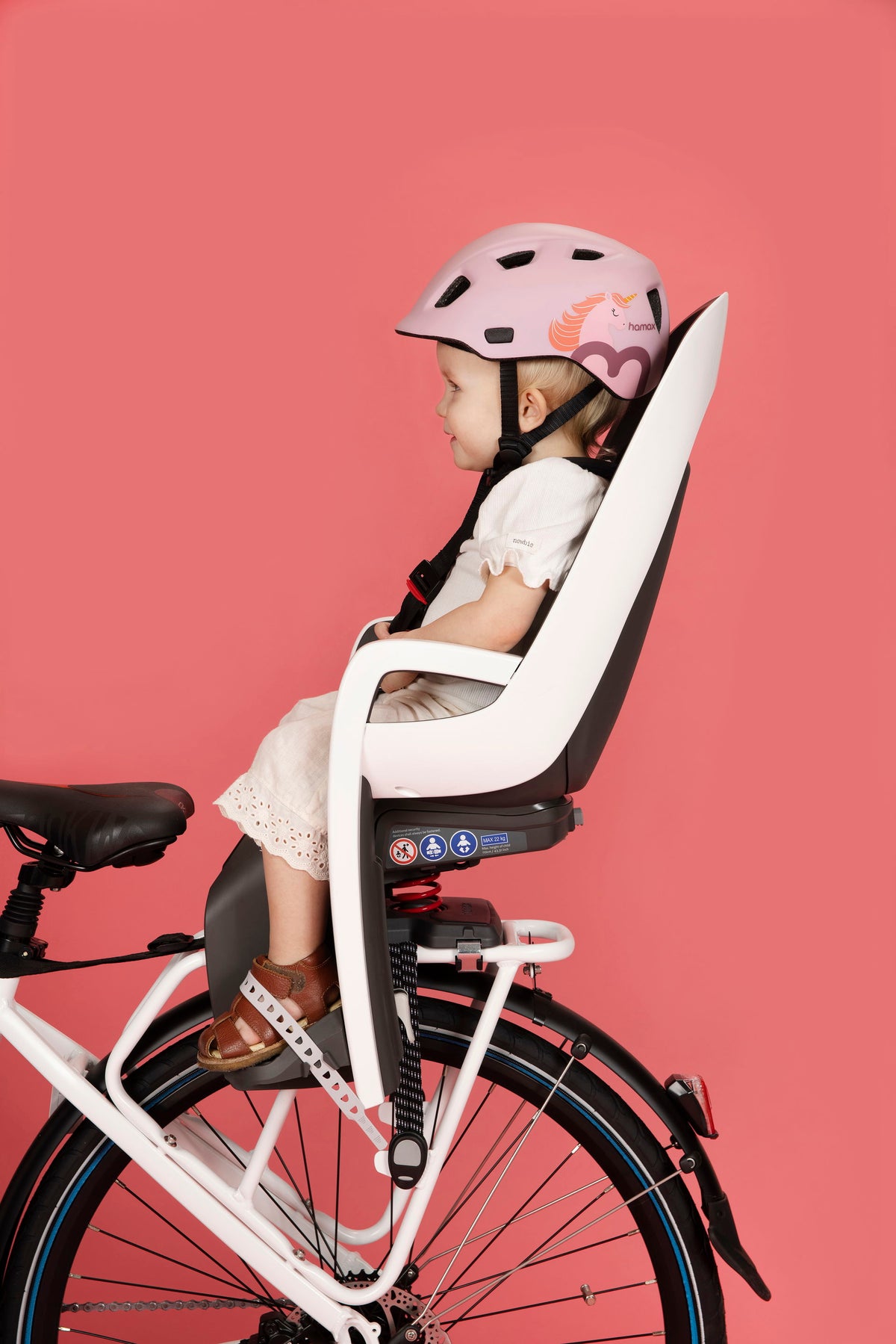 Hamax Kindersitz für Gepäckträger Caress — Bikeshop Barcellona