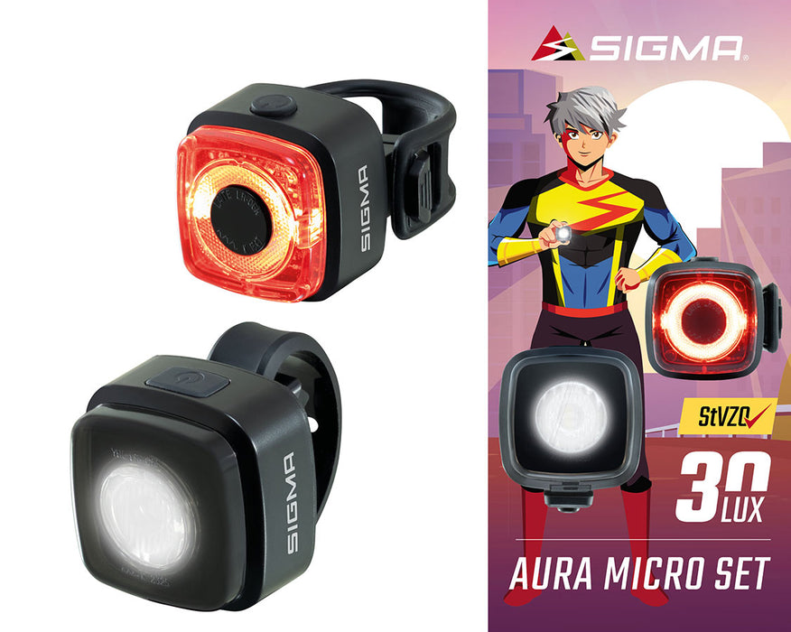Sigma Akku-Beleuchtungsset AURA MICRO USB-C