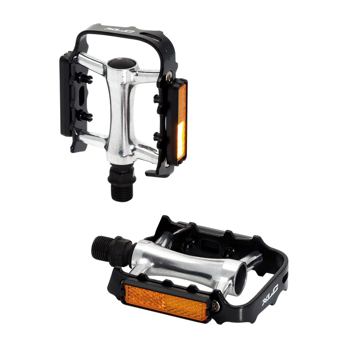 XLC MTB/ATB Pedal PD-M04 Alukäfig/-körper, schwarz/silber